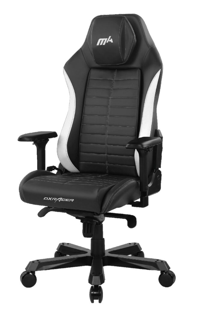 DXRacer Master Series Gaming Chair Black/White Virtuocity Store